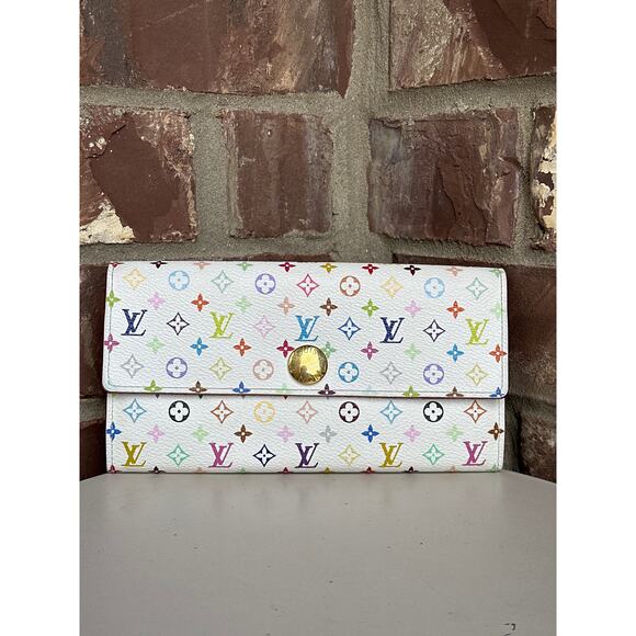 Louis Vuitton Multicolor Sarah Wallet 87234 - Picture 1 of 9
